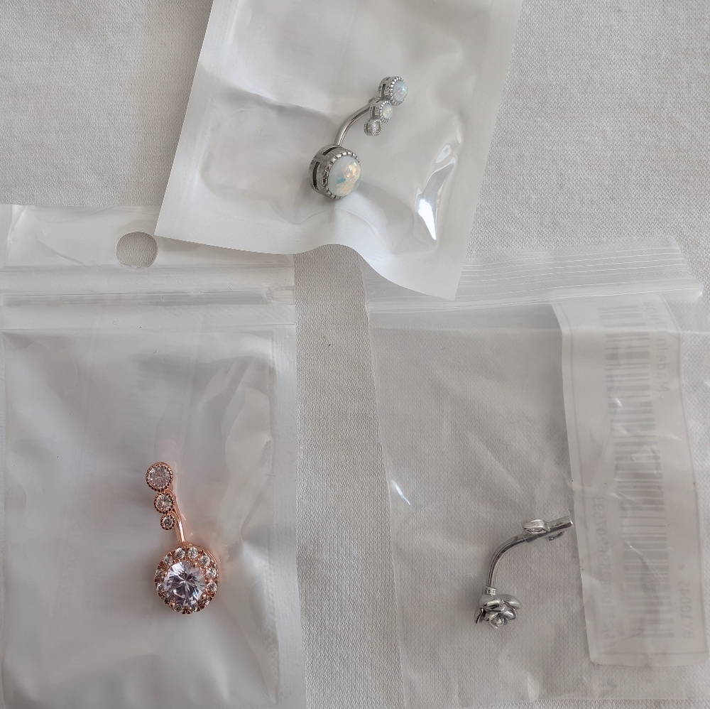 Belly Piercing Set - Picture 3 of 3